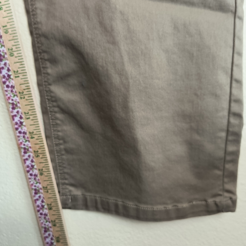 Catherines Brown Chinos Versatile Cotton Blend Plus Size 32W Casual - Picture 6 of 11